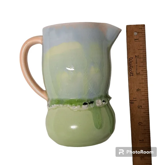 Ceramic Pitcher with Tooth Accents - Picture 7 of 7